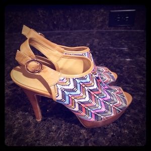 Nine West platform sandal